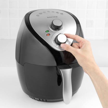 Salter 3.2L Air Fryer 30-Minute Timer 7 Presets Non-Stick Tray 1300W (Open Box)