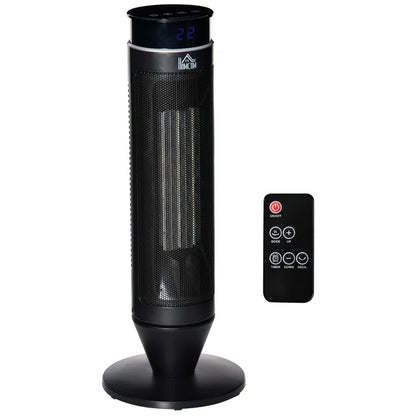 1000W 1 BTU Electric Tower Space Heater , Remote Included - Scott3