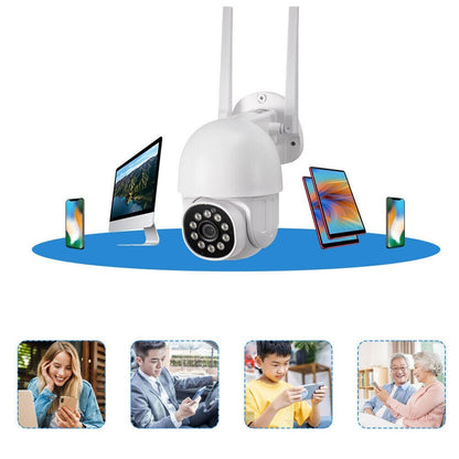 1080P IP Camera Wireless WIFI Outdoor CCTV HD PTZ Smart Home Security IR Cam UK - Scott3