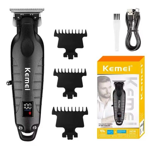 Kemei Hair Clipper Professional Electric Rechargeable Barber Trimmer New