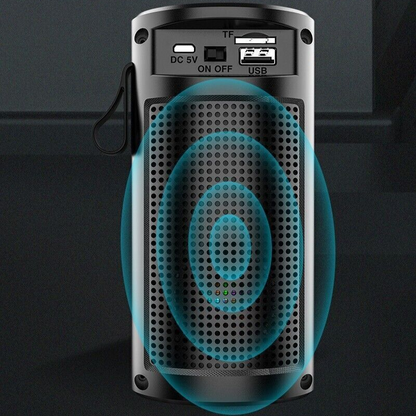 Wireless Bluetooth Speaker High Bass Loud USB AUX Portable Indoor Outdoor Stereo