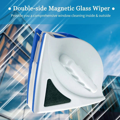 Window Magnetic Double Sided Clean Single Glazed Glass Cleaner Sponge Wiper UK