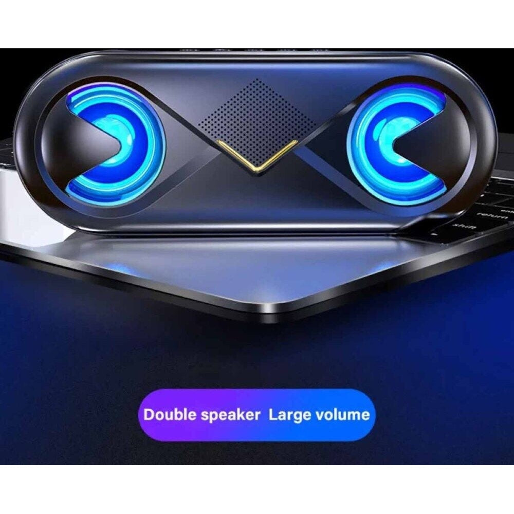 High Bass Ultra Loud Bluetooth Speakers Portable Wireless Speaker Outdoor Newest