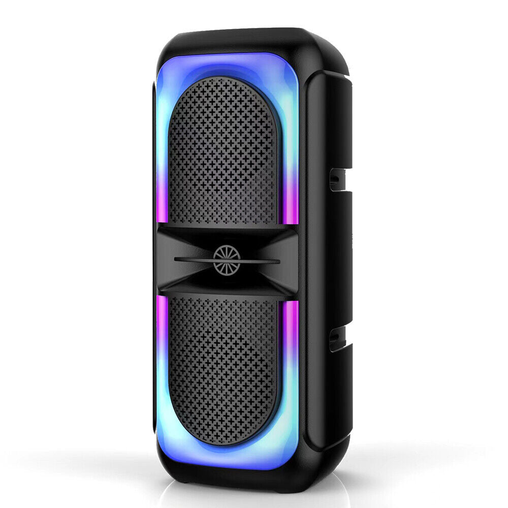 Wireless Bluetooth Party Speaker Subwoofer Bass Stereo Outdoor FM TWS USB RGB