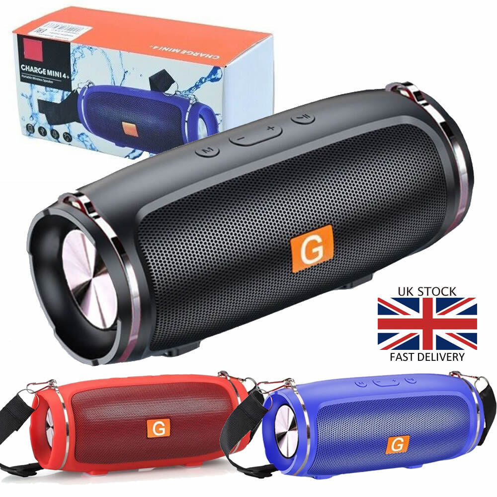 Portable Wireless Bluetooth Speaker Stereo Bass Loud Stereo Bass Speakers USB FM