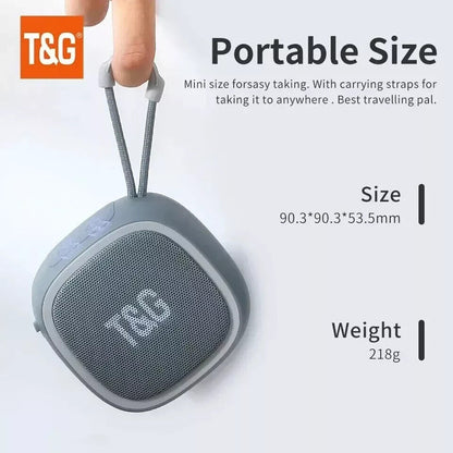 T&G Mini Bluetooth Speaker Portable Speaker Wireless Connection Outdoor Sport