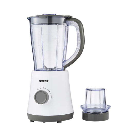 2-In-1 White Food Jug Blender & Smoothie Maker 1.5L