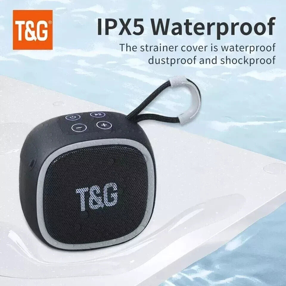 T&G Mini Bluetooth Speaker Portable Speaker Wireless Connection Outdoor Sport