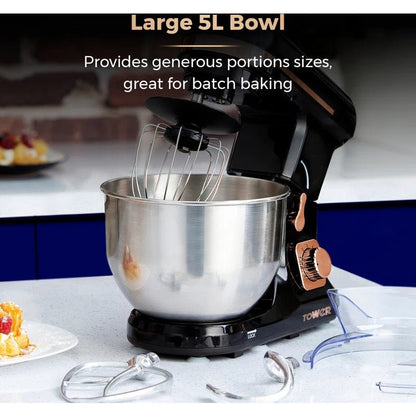 3 - In - 1 Stand Mixer with 6 Speeds and Pulse Setting, 1000W - Scott3