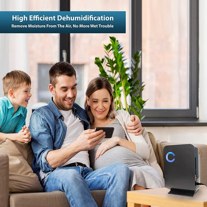 1.3L Electric Mini Dehumidifier Black – Low Energy Dehumidifiers for Home