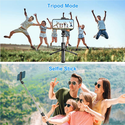 3 in 1 Bluetooth Tripod, Extendable Monopod Portable Selfie Stick with Remote UK