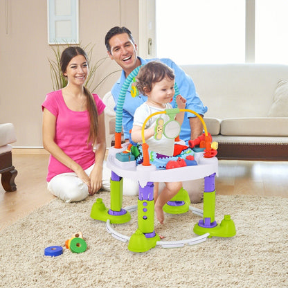 4 - In - 1 Baby Bouncer Activity Center with 3 Adjustable Heights - Scott3