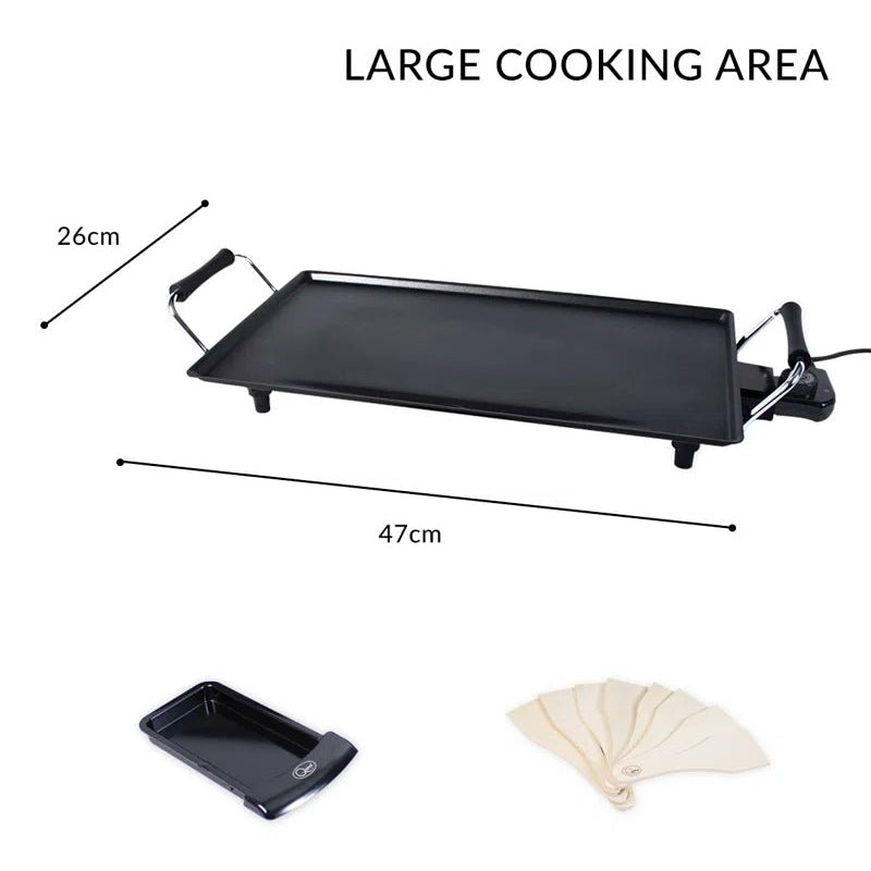 47Cm Ceramic Electric Grill - Scott3