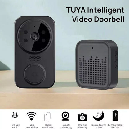 Wireless Smart Video Doorbell Wibell Security Intercom HD Video Camera Door Bell