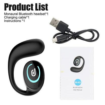 Open Ear Bluetooth Headset Air Conduction Headphones Wireless Earphones Sports