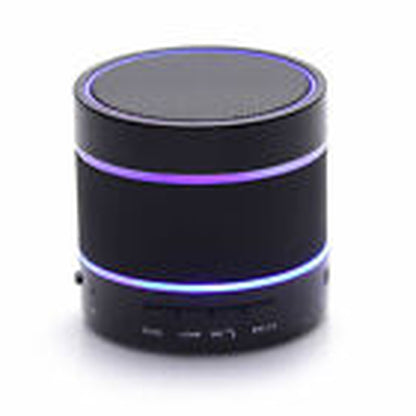 JUSTOP Bluetooth Wireless Speaker Portable LED Light Extra Bass Loud Microsd UK