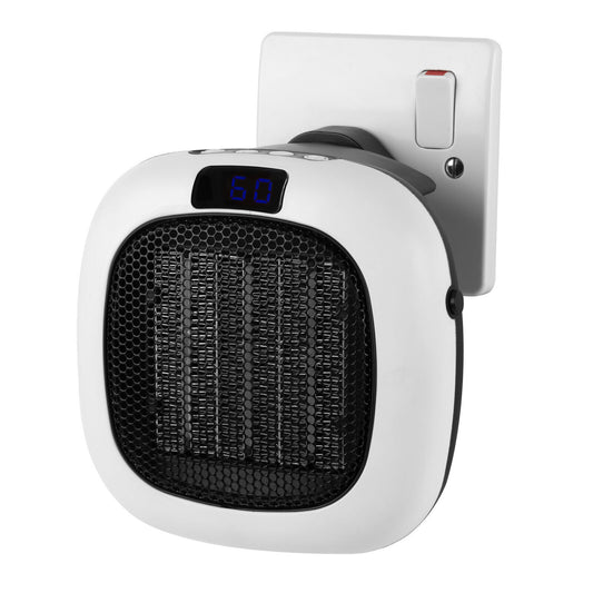 Beldray Handy Portable Electric Plug in Fan Heater LED Display 2 Fan Speed 700W