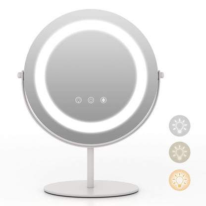 25 CM LED Lighted Makeup Vanity Mirror with Touch Screen