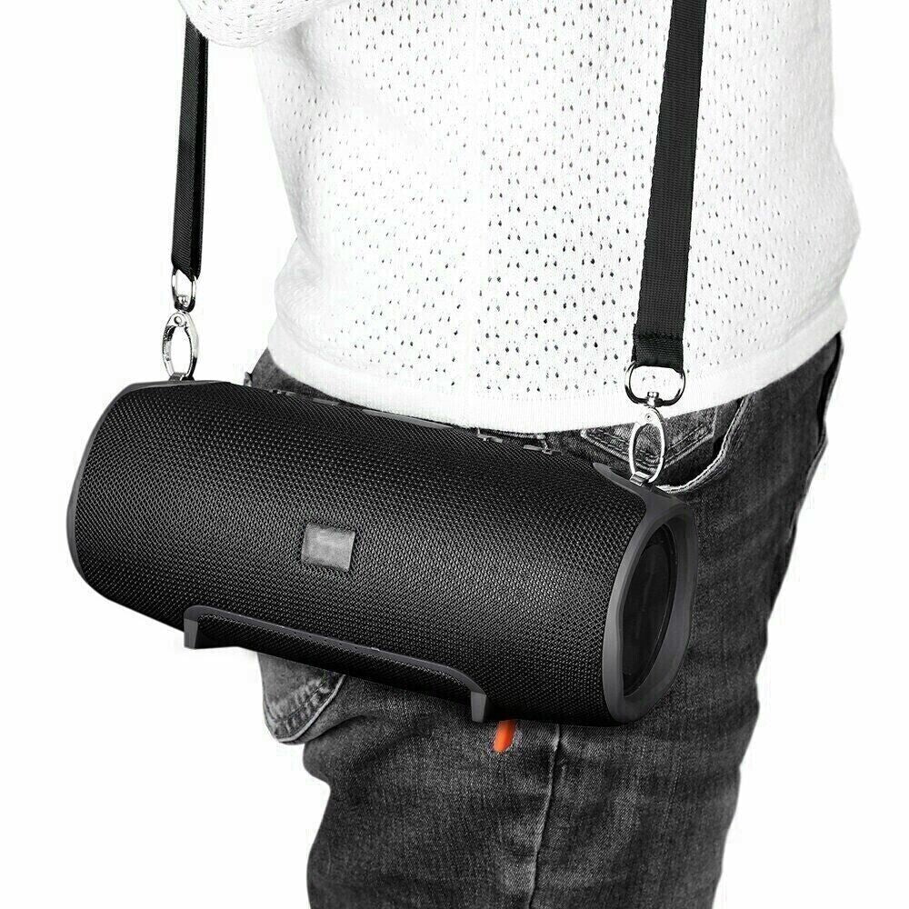 Portable Wireless Bluetooth Speaker Stereo Bass Loud Boombox Shoulder Strap 40W