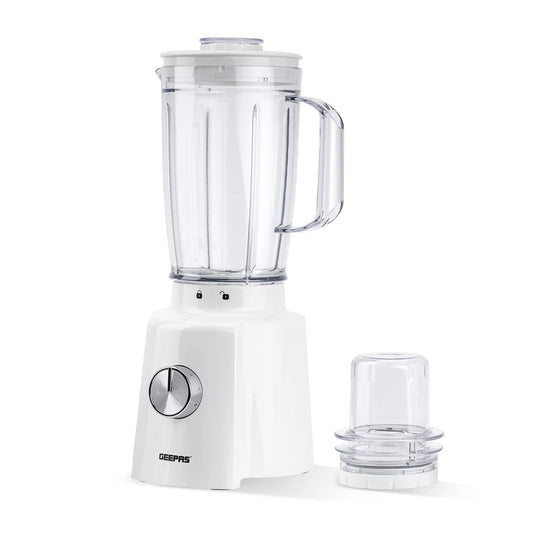 2-In-1 Ice Crushing Stand Blender and Smoothie Maker White