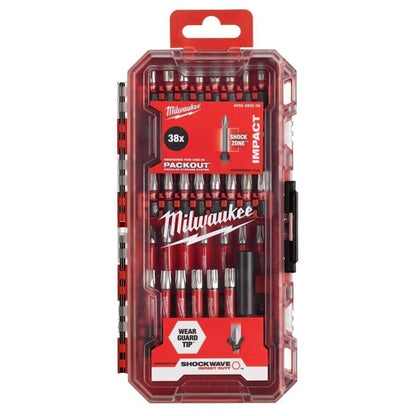 38Pc Shockwave Impact Driver Bit Set