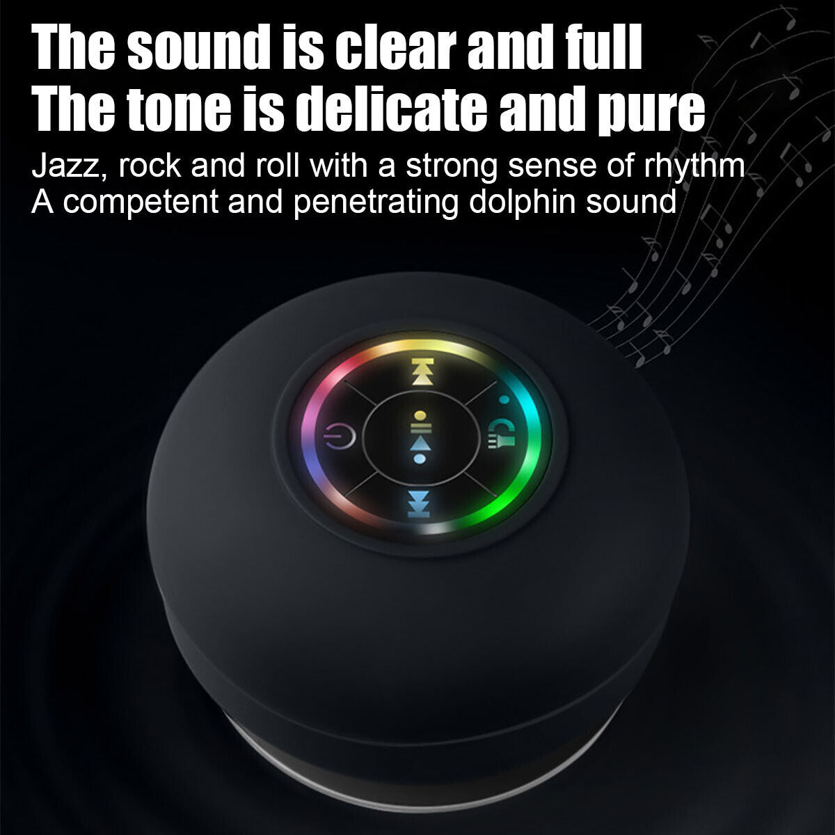 Waterproof LED Bluetooth Wireless Speaker Shower Portable for Samsung Iphone LG