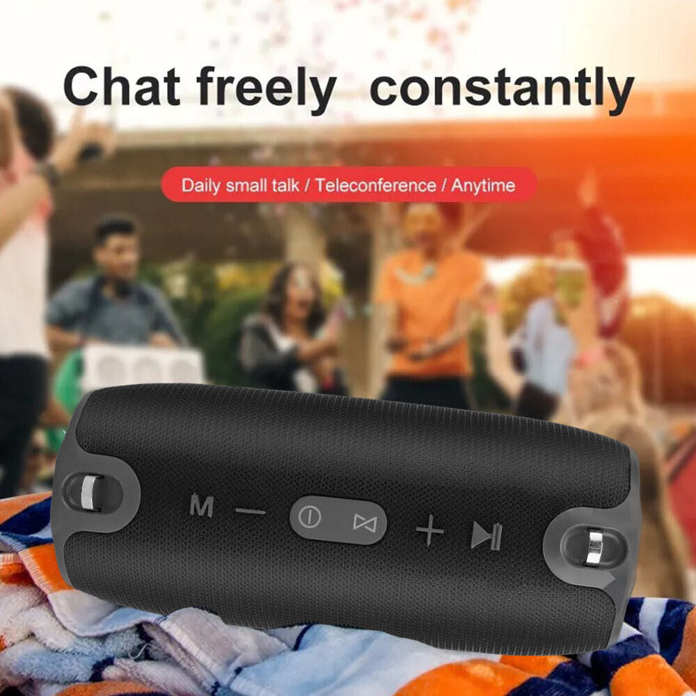 40W Portable Wireless Bluetooth Speaker Waterproof Stereo Bass Loud USB AUX FM