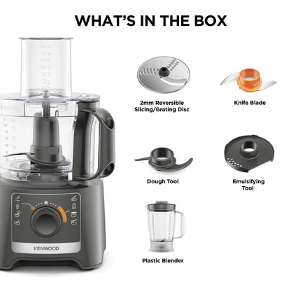 800W Multipro 2 - In - 1 Compact Food Processor & Blender - Scott3