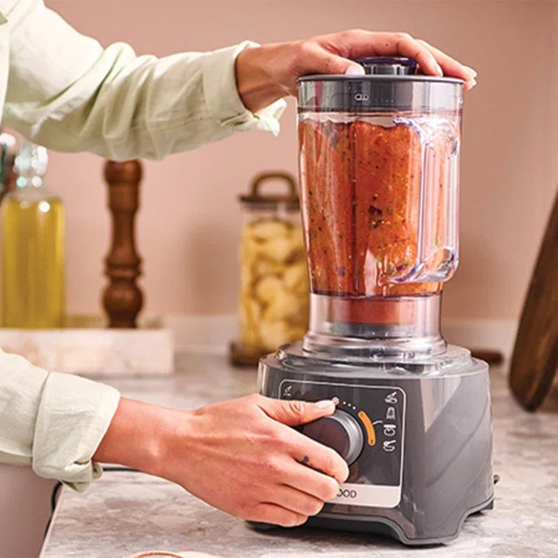 800W Multipro 2 - In - 1 Compact Food Processor & Blender - Scott3