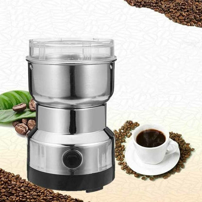 220V Electric Coffee Grinder Grinding Milling Nut Bean Spice Matte Blade Blender