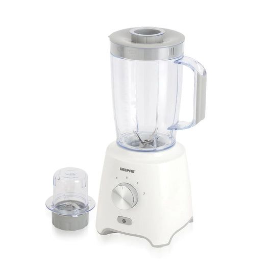 600W Countertop Ice Crushing Blender in White and Black