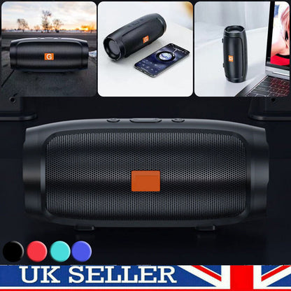 40W Portable Wireless Bluetooth Speaker Stereo Bass Loud AUX USB FM Waterproof