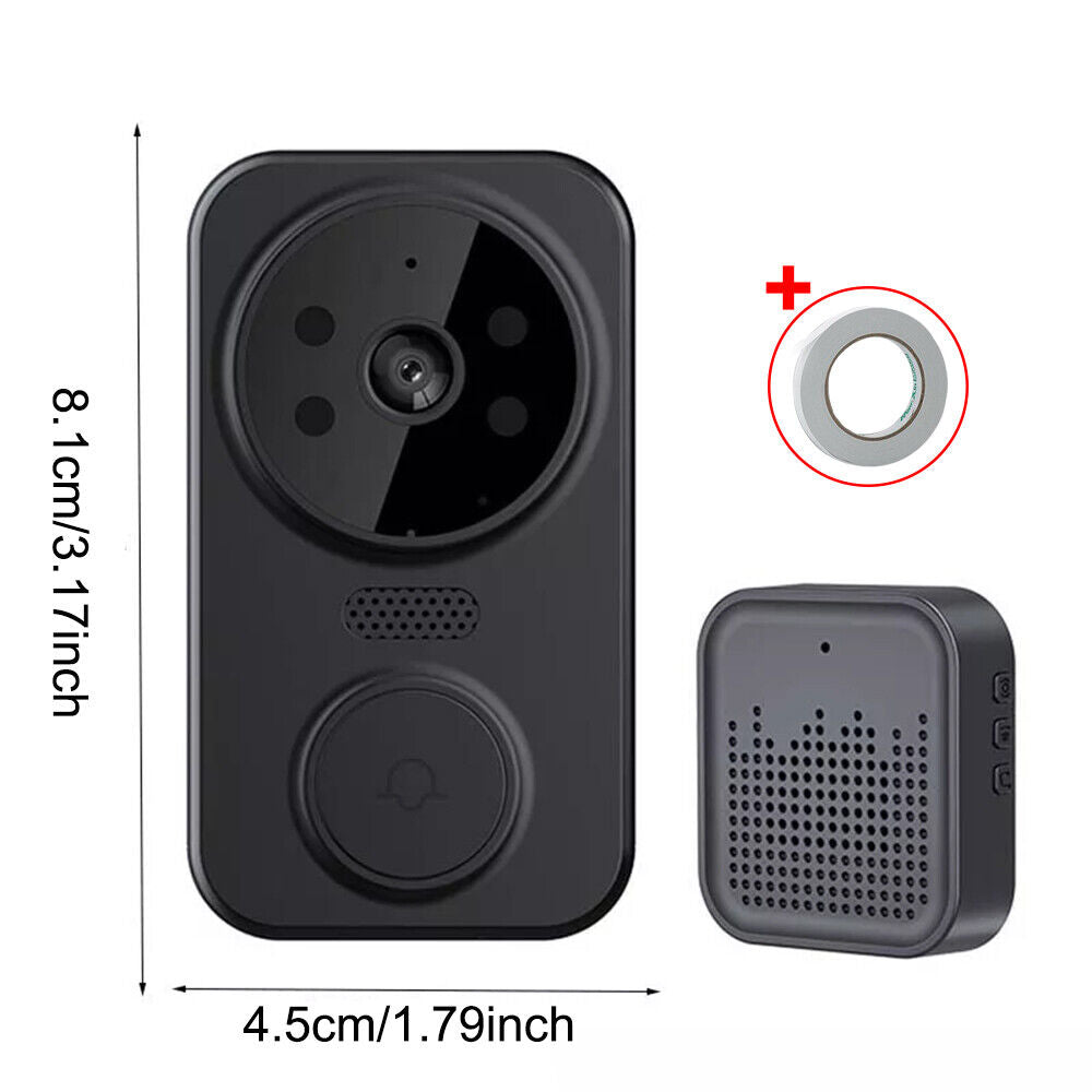 Wireless Smart Video Doorbell Wibell Security Intercom HD Video Camera Door Bell