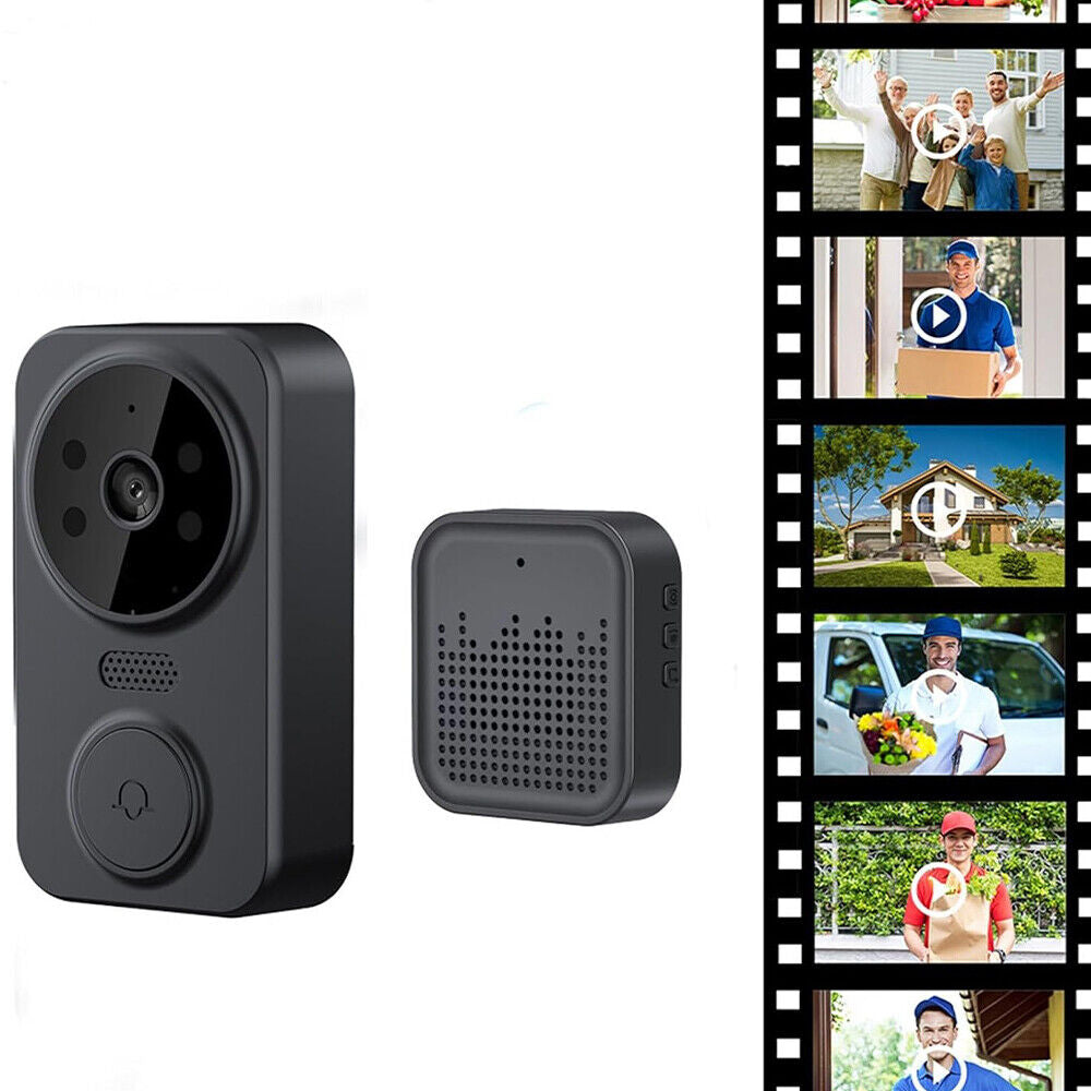 Wireless Smart Video Doorbell Wibell Security Intercom HD Video Camera Door Bell