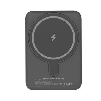 PD 22W Slim 6000Mah Magnetic Wireless Charger Power Bank for Samsung and Wireless Charging Phones