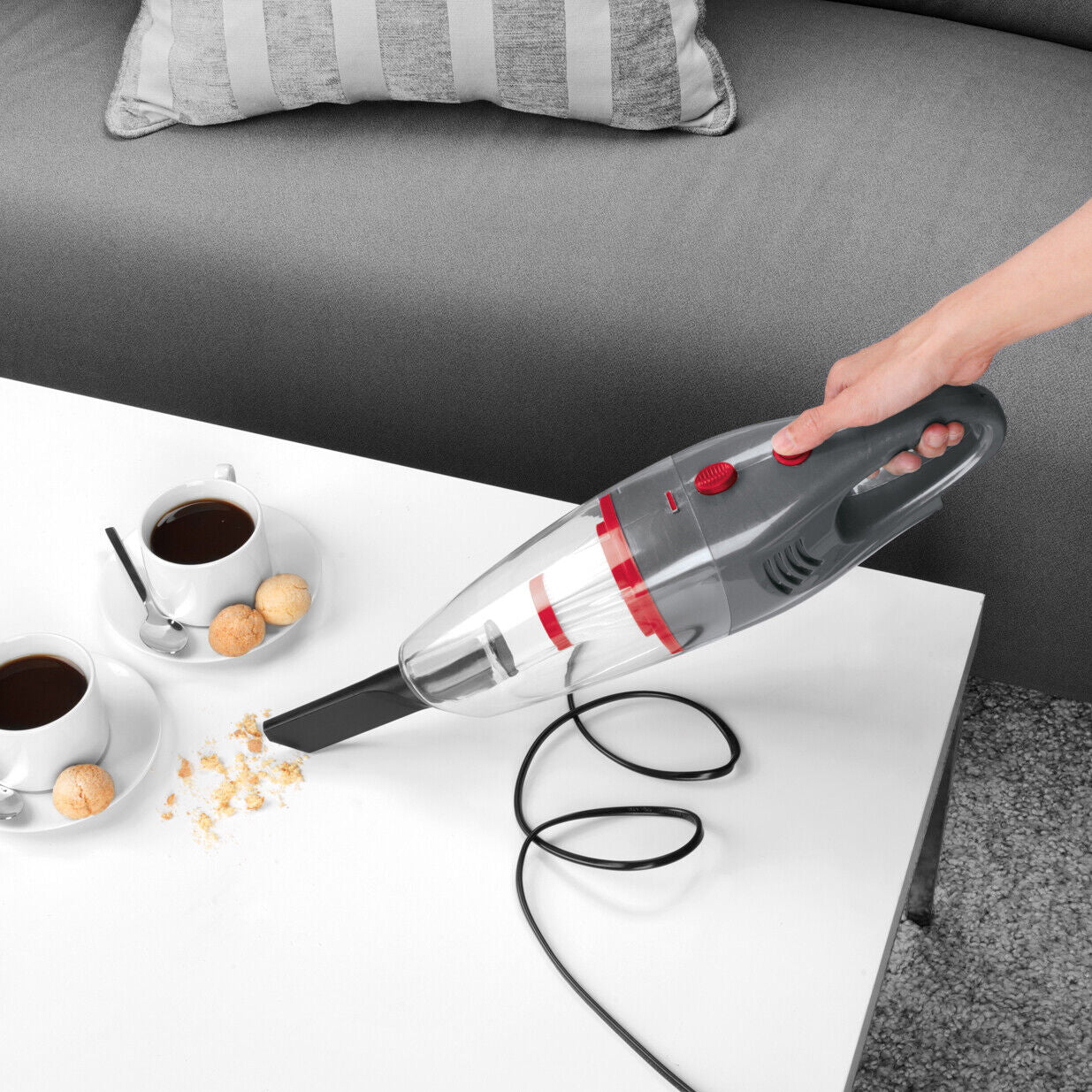 Beldray Vacuum Cleaner Upright Handheld 2 in 1 Bagless Multifunctional