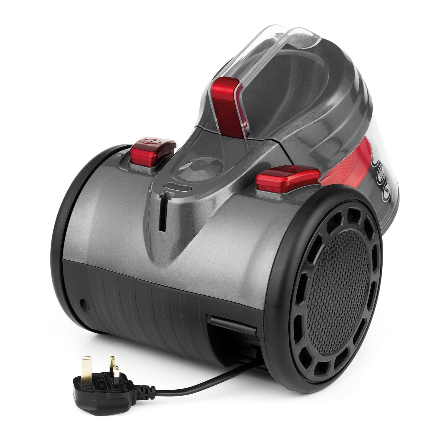 Beldray Cylinder Vacuum Cleaner Bagless Compact Vac Lite 700 W 2 L Black/Red