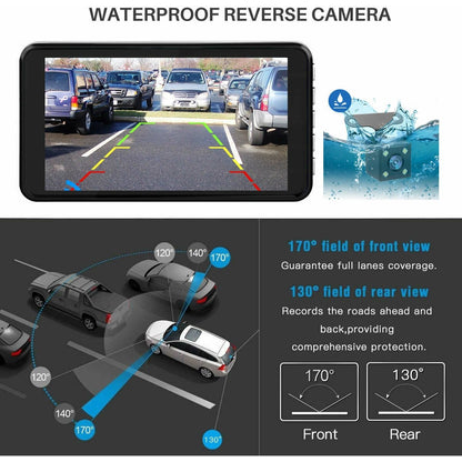 Car Dash Cam Front and Rear Camera HD 1080P Nightvision with 32GB SD Memory Card - Scott3