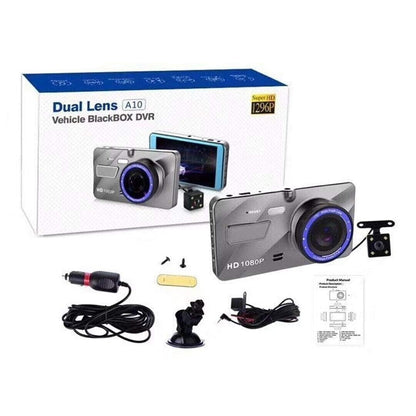 Car Dash Cam Kit Front and Rear Camera Full HD 1080P DVR Recorder Night Vision - Scott3