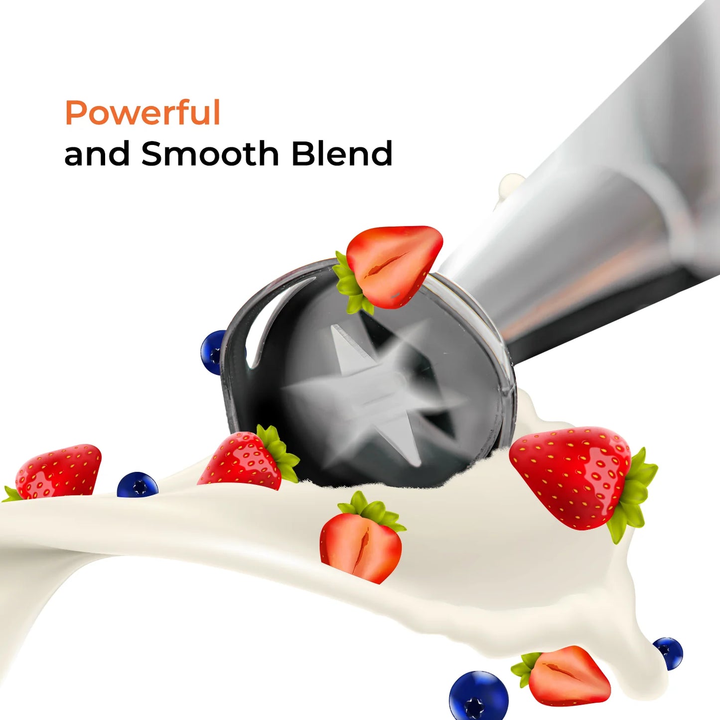 180W Black Hand Stick Blender and Mixer