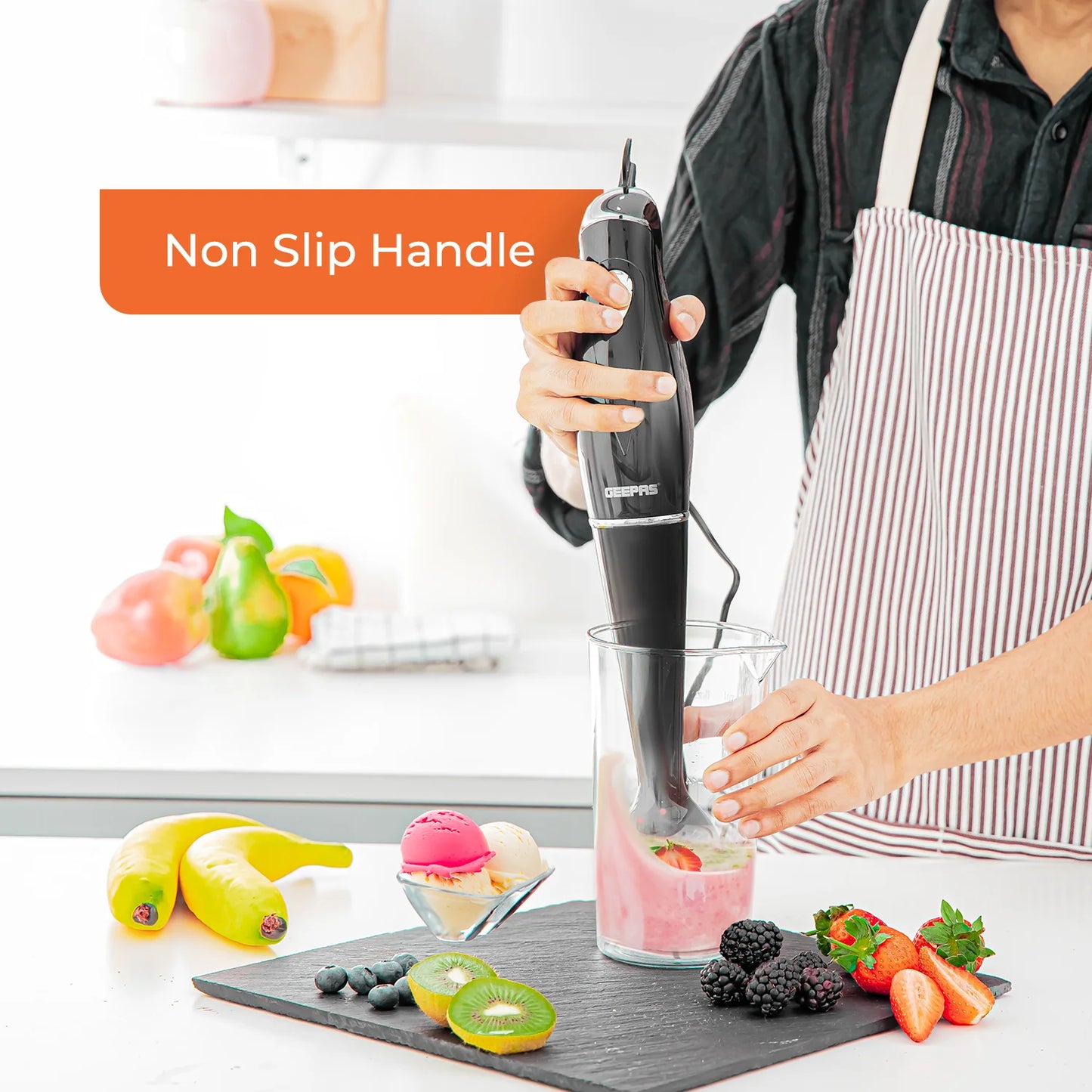 180W Black Hand Stick Blender and Mixer