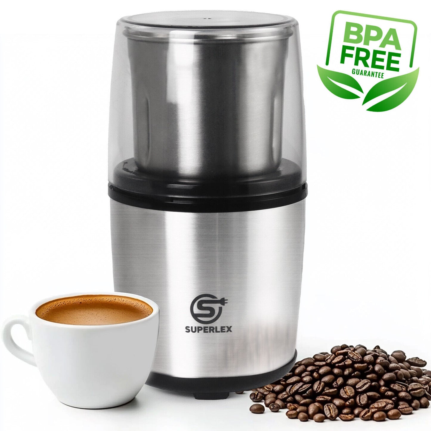 200W Coffee Grinder Grinding Milling Beans Multi Blender for Nut Spice Pepper