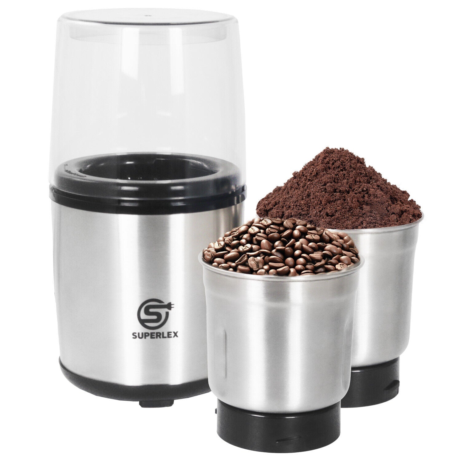 200W Coffee Grinder Grinding Milling Beans Multi Blender for Nut Spice Pepper