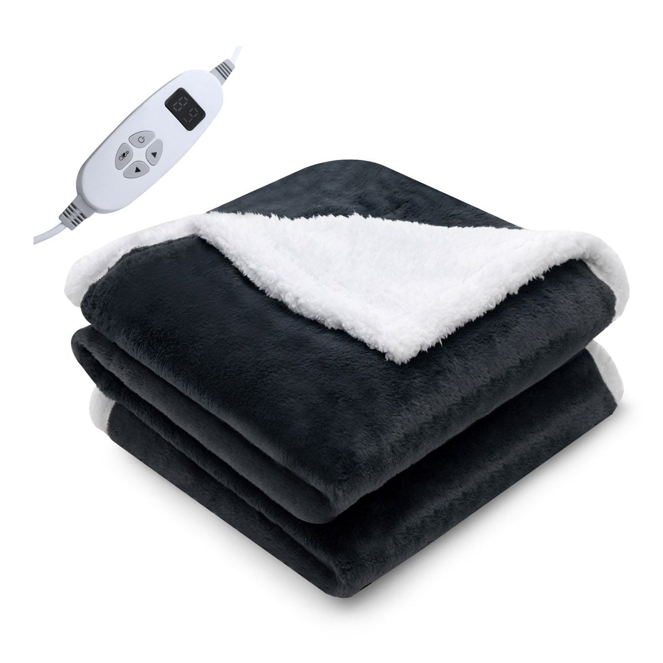 Electric Heated Blanket Throw with 10 Heat Settings - Scott3