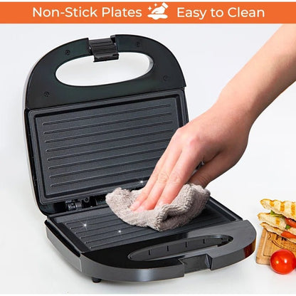 Panini Press Non - Stick 700W Powerful Toasted Sandwich Maker - Scott3