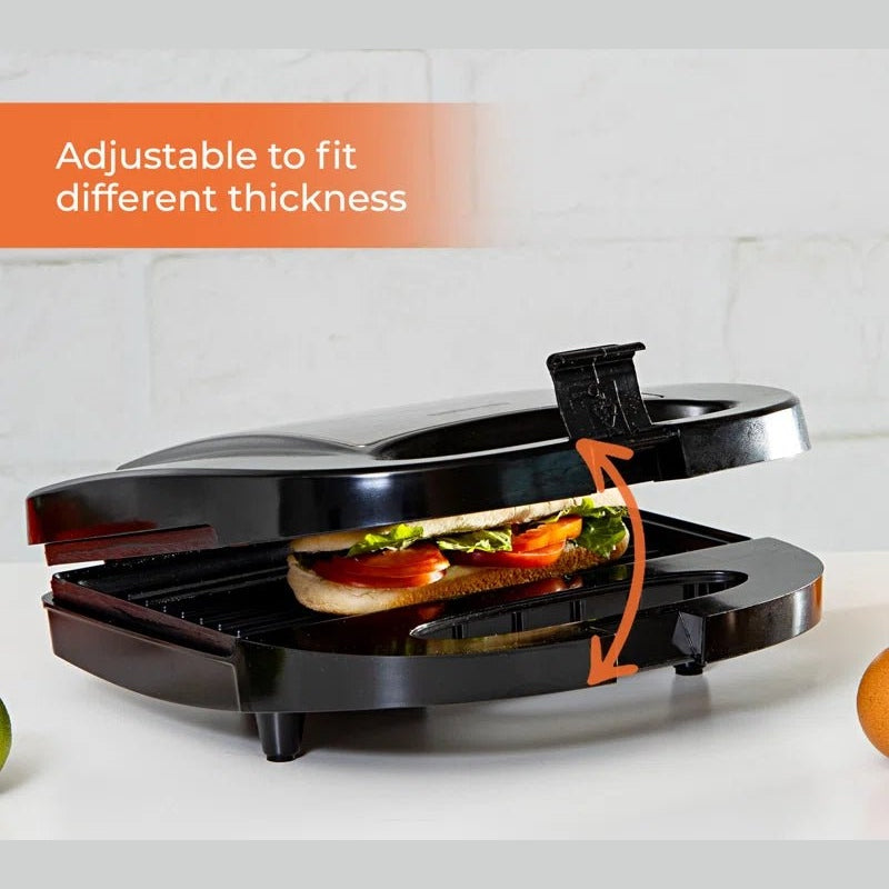 Panini Press Non - Stick 700W Powerful Toasted Sandwich Maker - Scott3