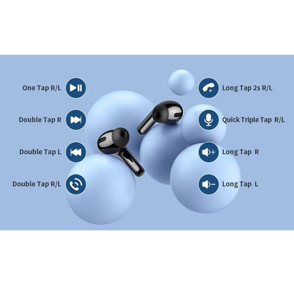 Wireless Earbuds Bluetooth 5.3 Headphones Waterproof Noise Cancelling - Scott3