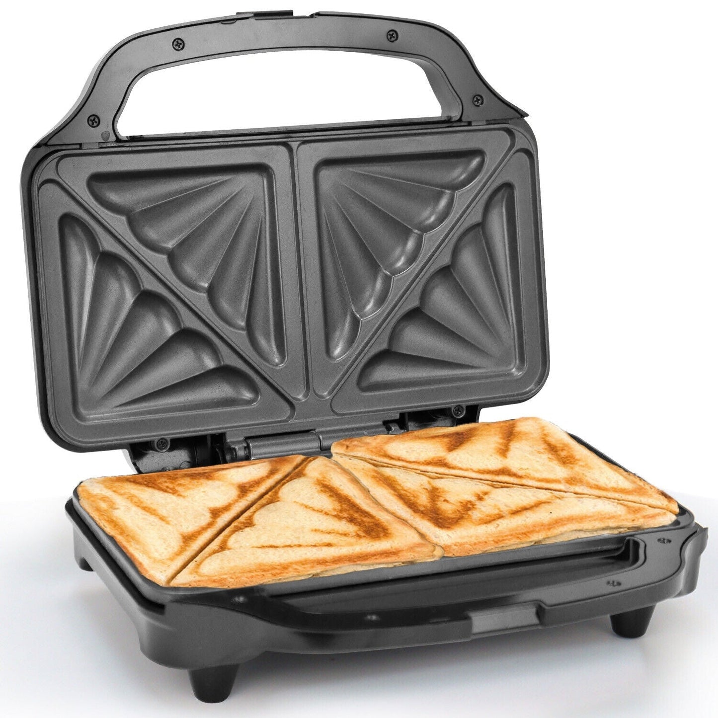 XL Deep Fill Toastie Sandwich Toaster Maker Machine 2 Slice Non - Stick Plate 900W - Scott3